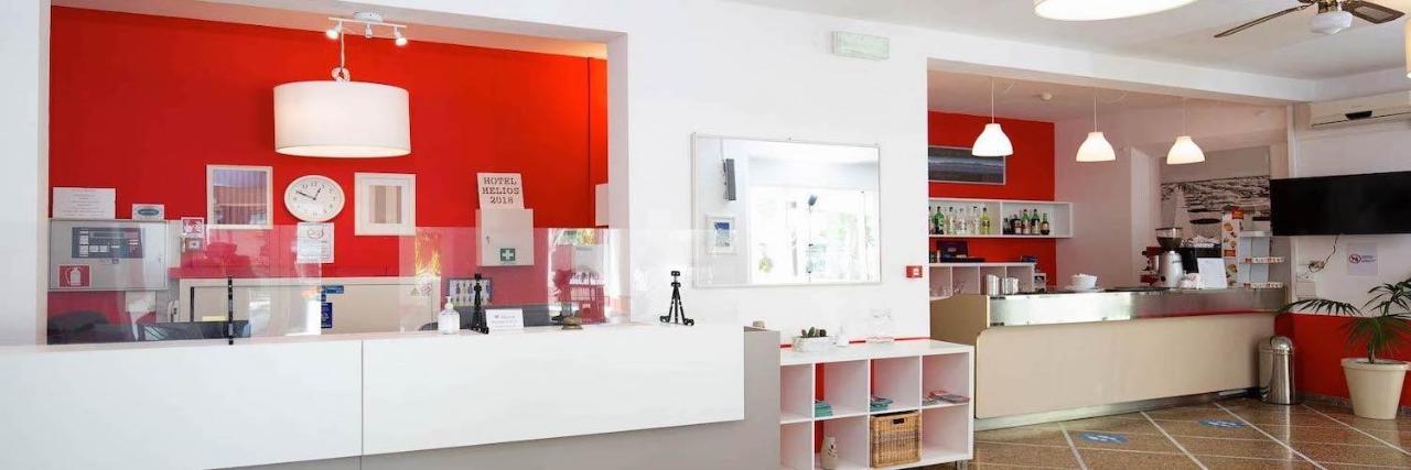 Hotel Helios Riccione Eksteriør billede